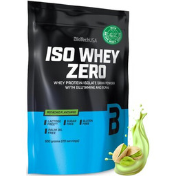 BIOTECH Odżywka białkowa Iso Whey Zero Pistacjowy (500