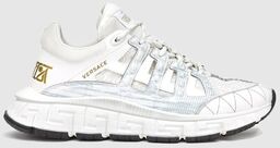 VERSACE Białe sneakersy damskie Trigreca