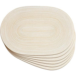 Noctiflorous owalne plecione podkładki 30 x 45 cm,