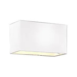 Abażur z tkaniny biały 40cm AZ1560 z serii