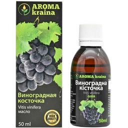 Olej z pestek winogron, Naturalny, AROMA kraina, 50ml