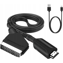 Kabel adapter konwerter z Euro Scart do Hdmi