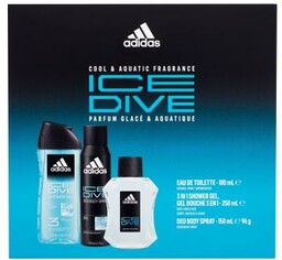 Adidas Ice Dive zestaw woda toaletowa 100 ml