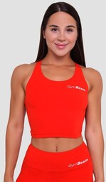 GymBeam Damski Top Sportowy BEAT Tangerine