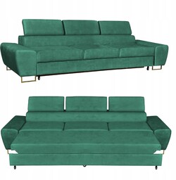 Sofa kanapa 3 os rozkładana z f. spania