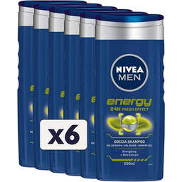 Nivea Szampon męski, 6 sztuk