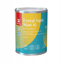 Farba wodna do drewna,metalu Tikkurila Everal Aqua Matt