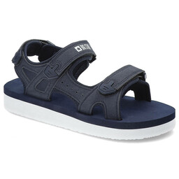 Big Star Granatowe Sandały Lekkie Buty Na Lato