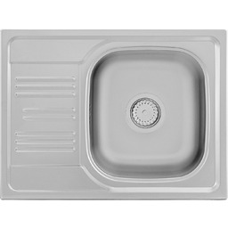 Zlewozmywak stalowy Kernau KSS C 455 1B1D Smooth