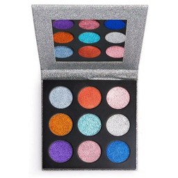 Makeup Revolution, paleta prasowanych brokatów Illusion, 1 szt.