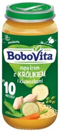 BoboVita Zupa krem z królikiem i kluseczkami po