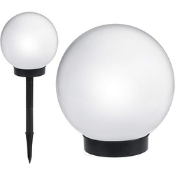 GreenBlue GB121 Zewnętrzna Lampa Ogrodowa w kształcie Kuli,