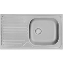 Zlewozmywak stalowy Kernau KSS C 403 1B1D Smooth