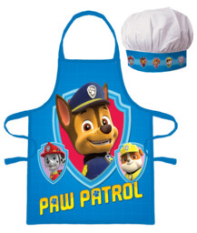 Brandmac Fartuszek dziecięcy z czapką Psi Patrol Roky