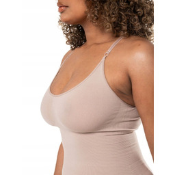 Kombinezon modelujący z okrągłym dekoltem Heyshape L