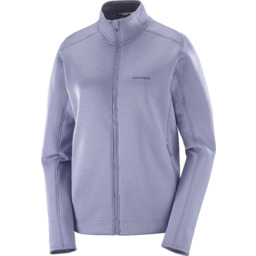 BLUZA DAMSKA SALOMON OUTLINE WARM FZ W C24697