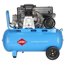Kompresor olejowy dwutłokowy HL340-90 Airpress 230V 2,2 kW