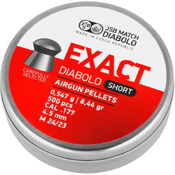 Śrut JSB Exact Short 4.52 mm, 500 szt.