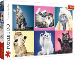 Trefl Puzzle Kociaki 500 elementów