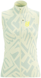 COMPRESSPORT Kamizelka biegowa damska HURRICANE WINDPROOF VEST sugar/ice