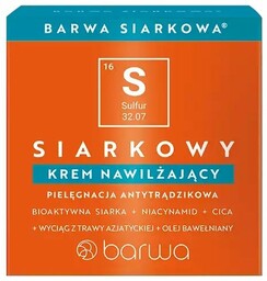 Barwa Siarkowa - Siarkowy Krem nawilżający 50ml
