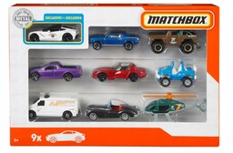 Matchbox Samochodziki 9-pak mix