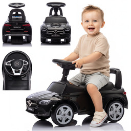Jeździk pchacz chodzik dla dzieci Mercedes C-Class czarny