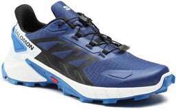 Buty do biegania Salomon Supercross 4 L47315700 Niebieski