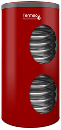 Bojler nierdzewny pionowy TERMSO 200L 2w (economy) CWU
