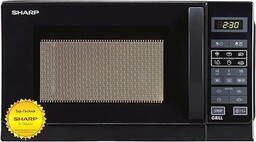 Sharp R642BKW kuchenka mikrofalowa 2-w-1 z grillem /