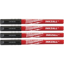 Cienkopisy czarne- 4pc 48223164 Milwaukee