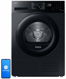 SAMSUNG Suszarka DV90CGC2A0AB AI OptimalDry z pompą ciepła
