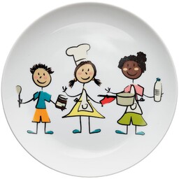 Stalgast Talerz płytki Ø205 mm, Zestaw przedszkolny II