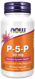 Now Foods P-5-P 50 mg, 90 kapsułek