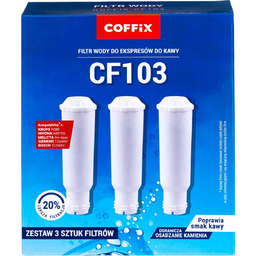 Zestaw 3 sztuk filtrów Coffix CF103 do ekspresu