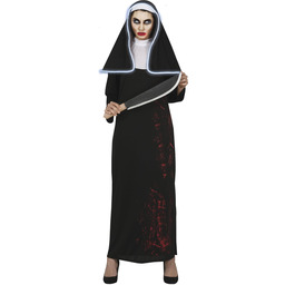 FIESTAS GUIRCA Kostium zabójczej zakonnicy dla kobiet