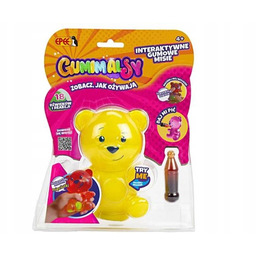 Epee Gumimalsy Interaktywny Gumowy Mis Żółty