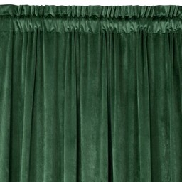 EUROFIRANY Zasłona Rosa 140 x 270 cm Ciemnozielony