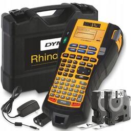 Drukarka Dymo Rhino 5200 walizka 2 taśmy winylowe
