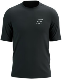 COMPRESSPORT Koszulka lifestyle męska PODIUM SS T-SHIRT black