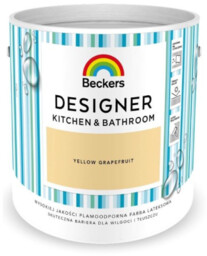 BECKERS DESIGNER KITCHEN & BATHROOM YELLOW GRAPEFRUIT 2,5