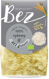Bartolini Makaron świderki ryżowy bezglutenowy 250 g (EKO)