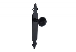 Gałka obrotowa ozdobna, drzwiowa kula, szyld długi 280x45mm