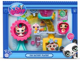 LITTLEST PET SHOP Zestaw figurek Fabryka zabawy LPS00519