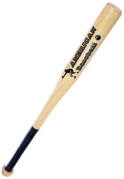 MFH Kij Baseballowy 26'' Drewniany - Brązowy