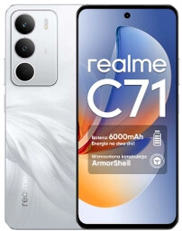 realme C71 8/256GB 6,67" 120Hz 50Mpix Biały Smartfon