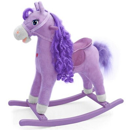 Milly-mally Koń na biegunach MILLY MALLY Princess Fioletowy