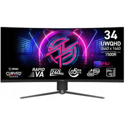 Monitor MSI MPG 346CQRF X24 34 3440x1440px 240Hz