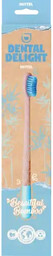 Bambusowa szczoteczka do zębów Beautiful Bamboo niebieska, Dental