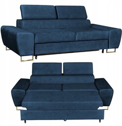 Sofa kanapa Bosso salon Family meble granat reg